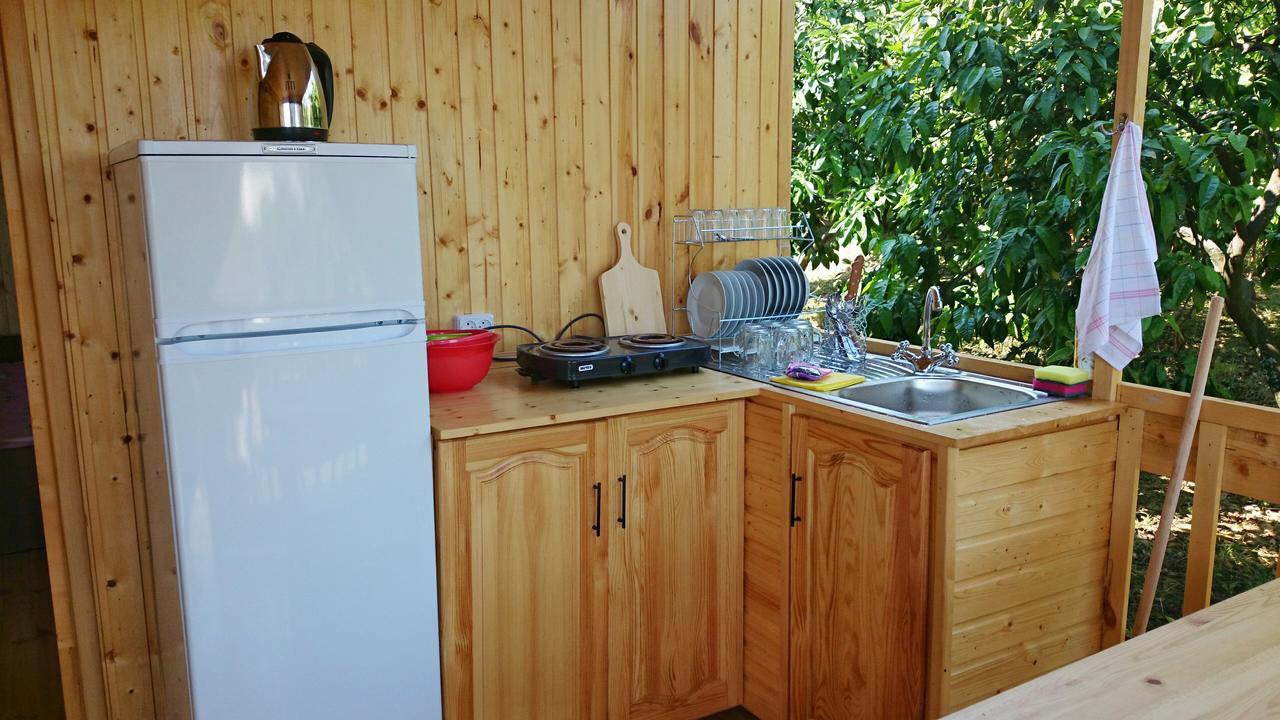 Holiday Home New Athos Bagian luar foto