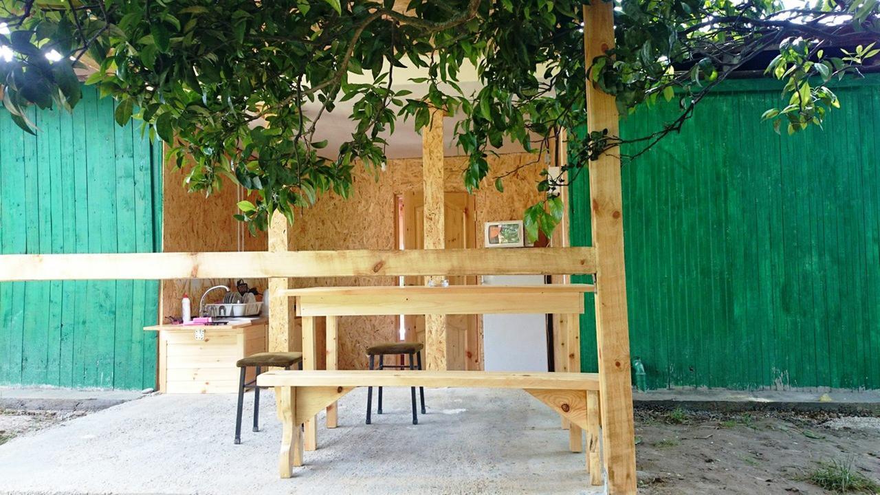 Holiday Home New Athos Bagian luar foto