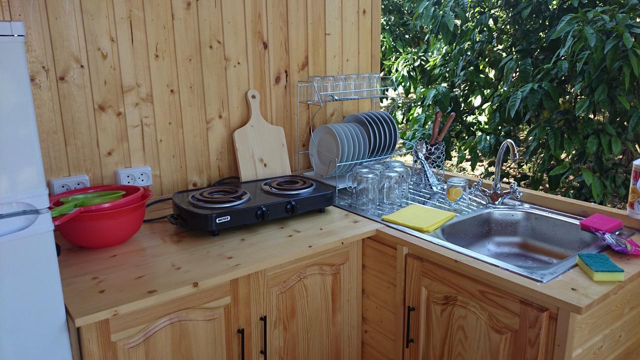 Holiday Home New Athos Bagian luar foto